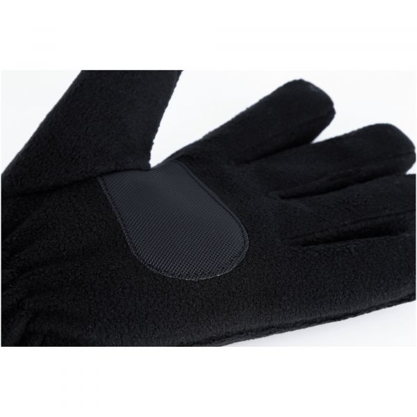 Unisex daudzfunkcionāli flīsa cimdi Viking Comfort - melni