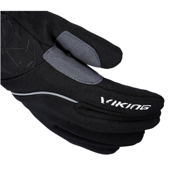 Unisex daudzfunkcionālie cimdi Viking Kirken - melni
