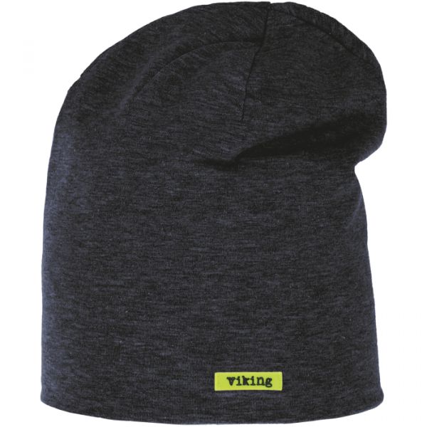 Bērnu kokvilnas cepure VIKING Hex - pelēka
