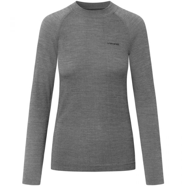 Sieviešu merino apakšveļas komplekts VIKING Shuter Merino - pelēks