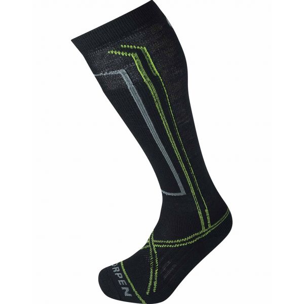 Unisex slēpošanas zeķes Lorpen T2 SKI MERINO ECO Black