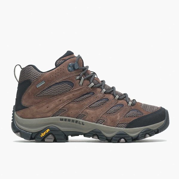 Vīriešu pārgājieni Merrell Moab 3 Mid GORE-TEX - brūns