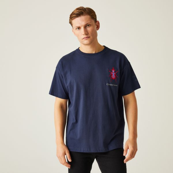 Vīriešu regates T-krekls Christian Lacroix Aramon - Navy