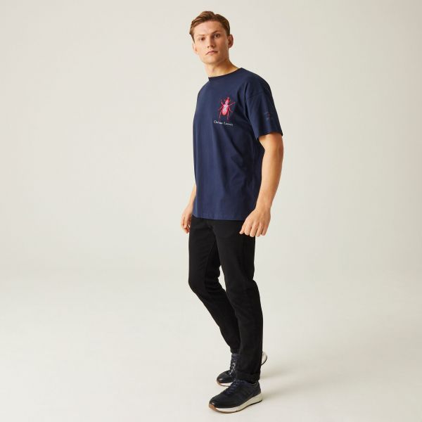 Vīriešu regates T-krekls Christian Lacroix Aramon - Navy