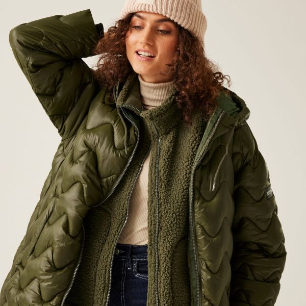 Sieviešu jaka Regatta Cambrie II - Tumši haki