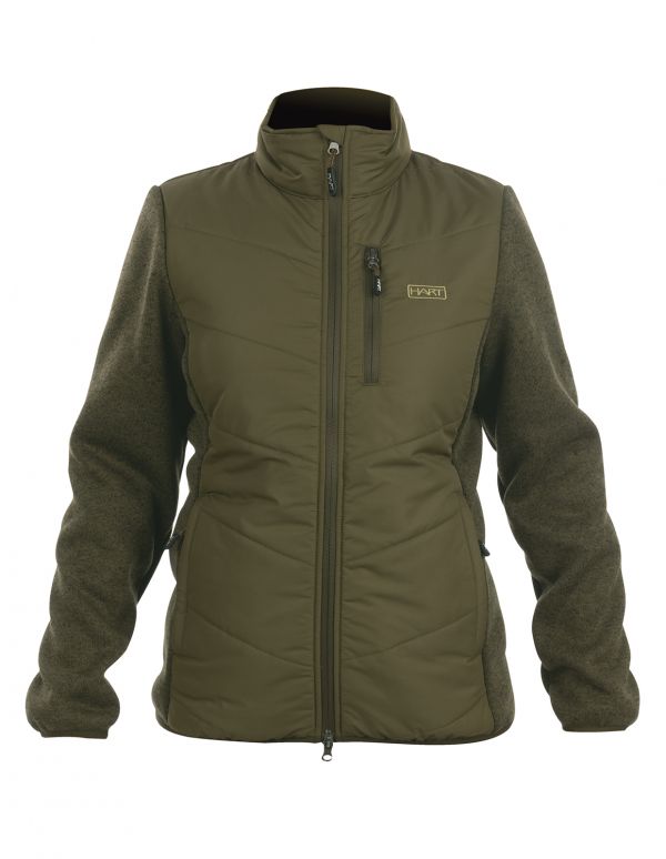 Sieviešu hibrīda jaka HART CORMA-J - Dark Olive
