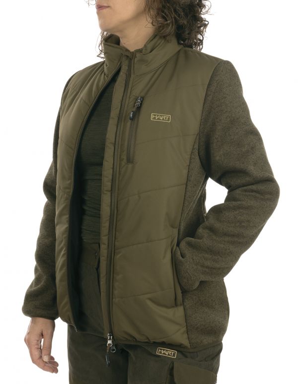 Sieviešu hibrīda jaka HART CORMA-J - Dark Olive