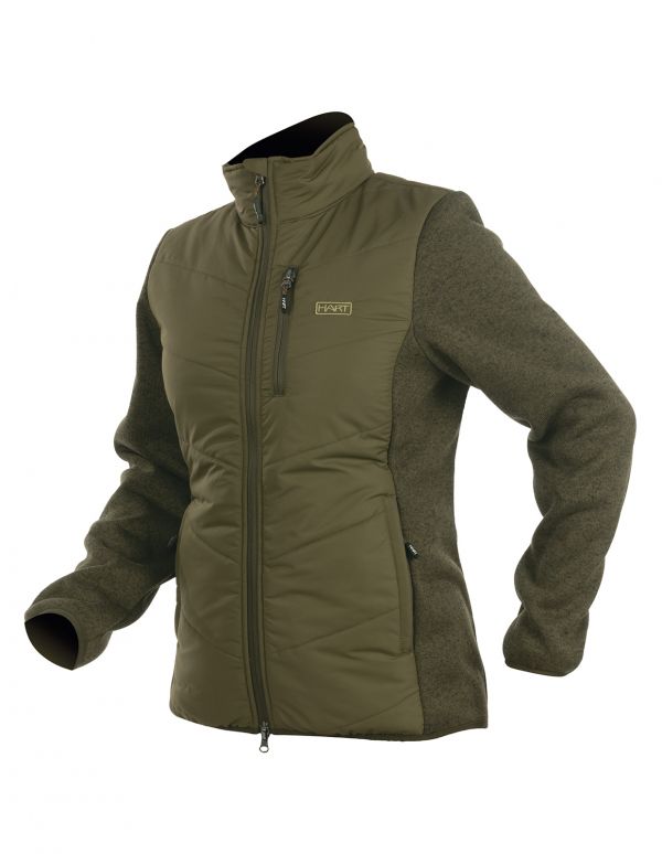 Sieviešu hibrīda jaka HART CORMA-J - Dark Olive