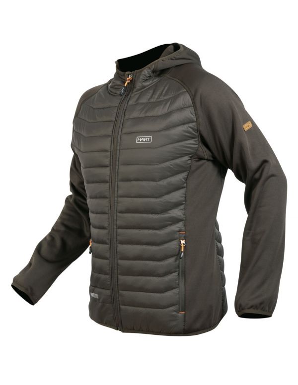 Vīriešu hibrīdjaka / džemperis HART ATMOS Hybrid - Dark Olive