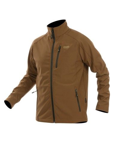 Vīriešu softshell jaka HART EGUR - Brown