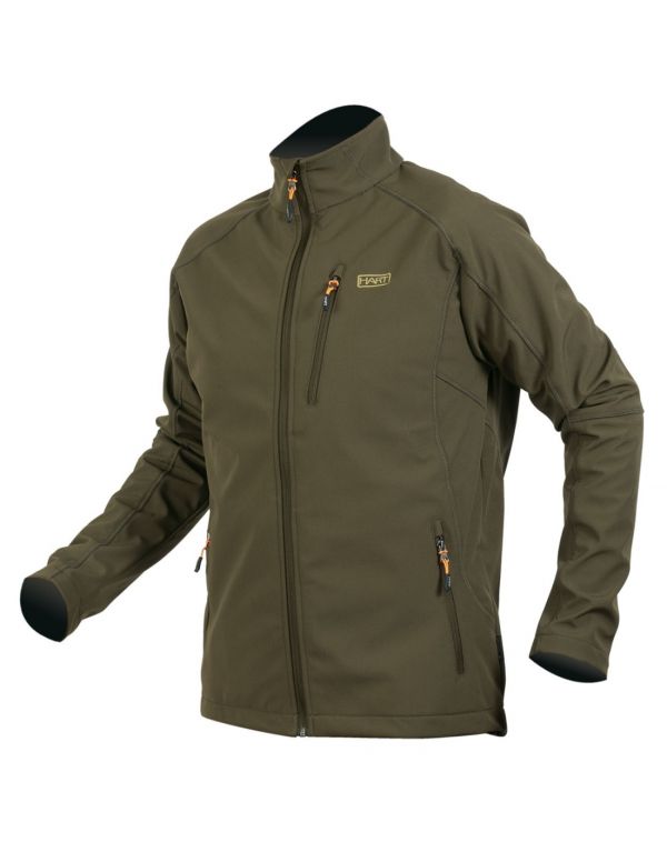 Vīriešu soft shell jaka HART EGUR - Dark Olive