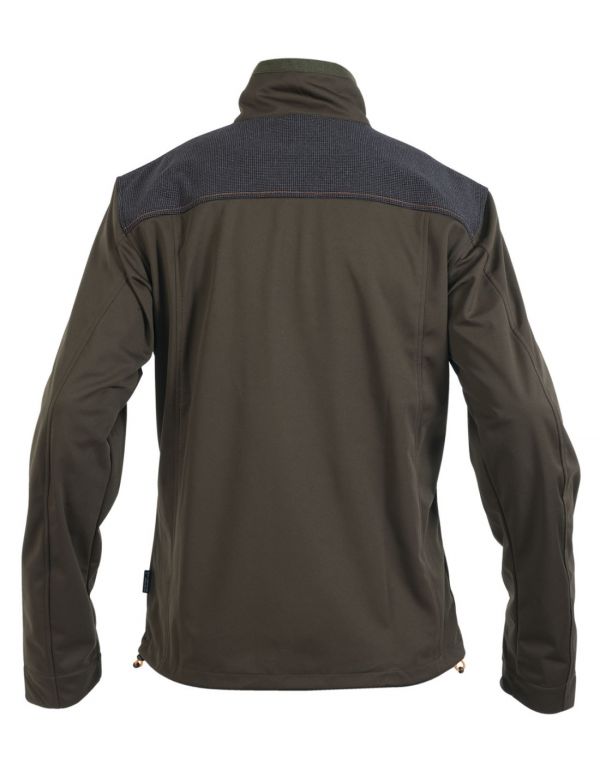 Vīriešu soft shell jaka HART GOROSTA STRONG - Dark olive