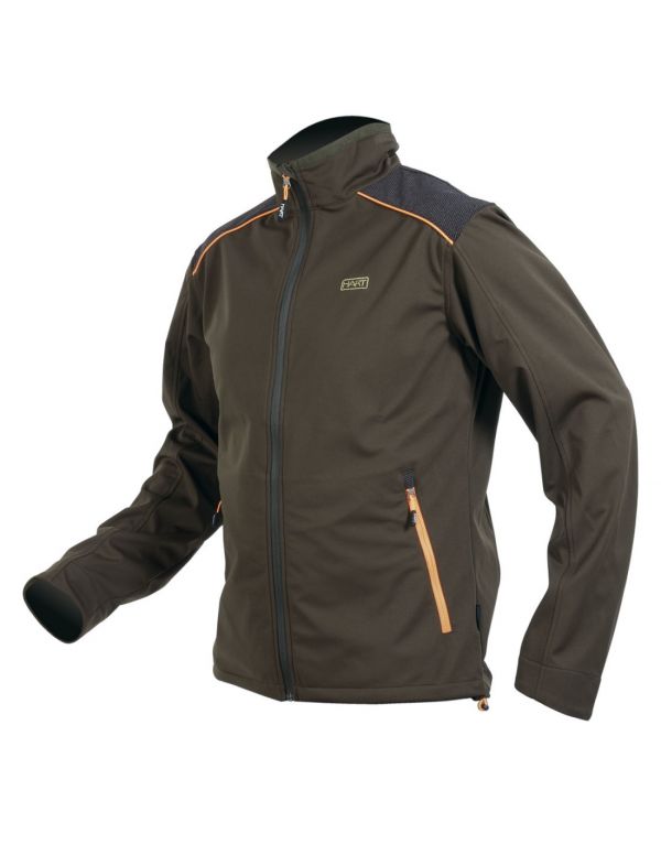 Vīriešu soft shell jaka HART GOROSTA STRONG - Dark olive