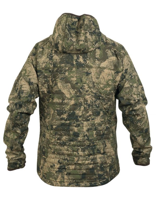 Kamuflāžas džemperis/jaka HART IBICE HOODIE Hybrid — Pixel Forest