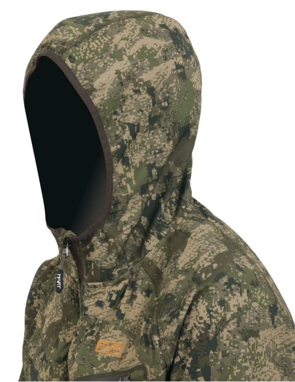 Kamuflāžas džemperis/jaka HART IBICE HOODIE Hybrid — Pixel Forest