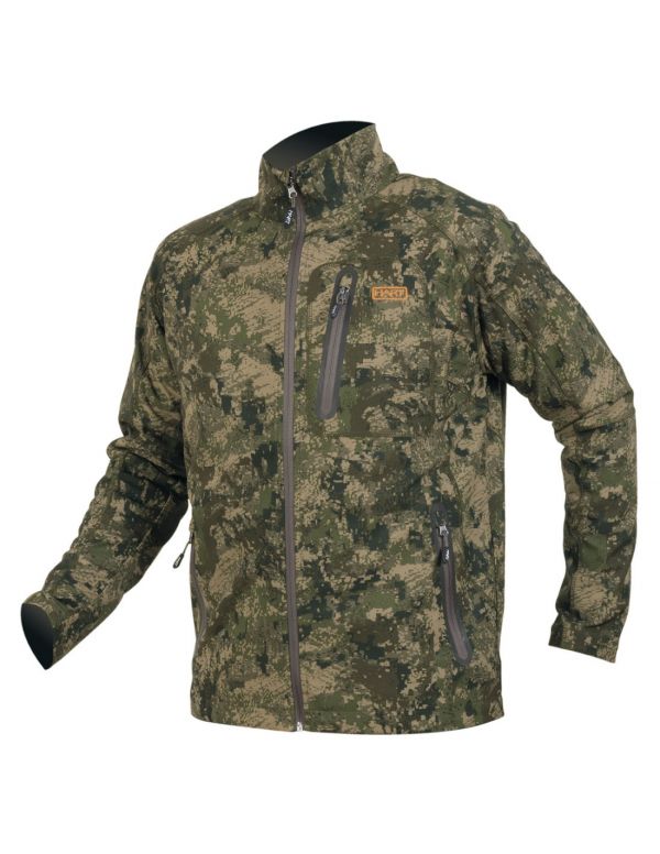 Kamuflāžas jaka/džemperis HART IBICE-PS Fleece - Pixel Forest
