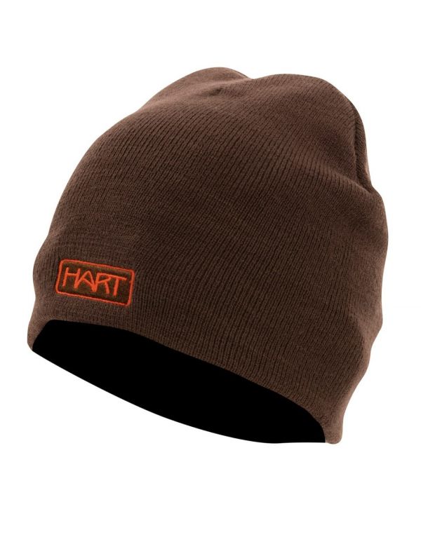 Divpusēja cepure HART INVER - oranža/brūna