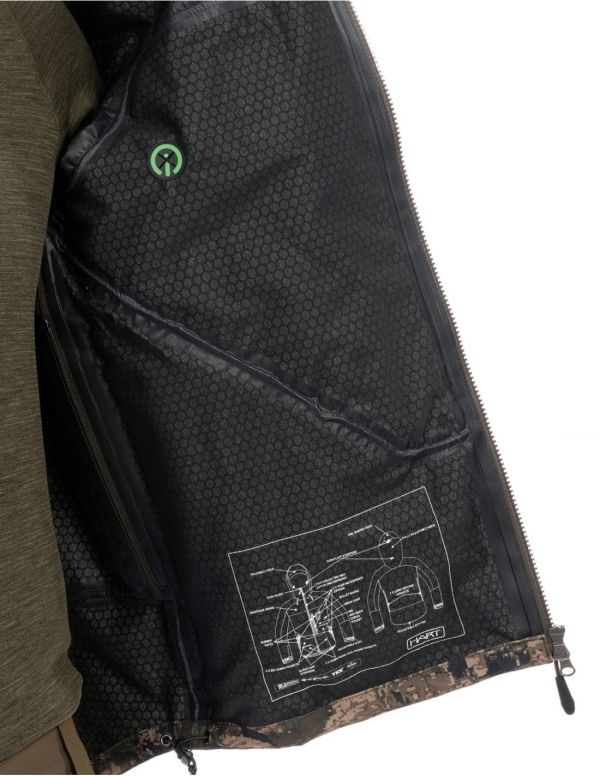 Vīriešu jaka HART ISARD - J Pixel Camo