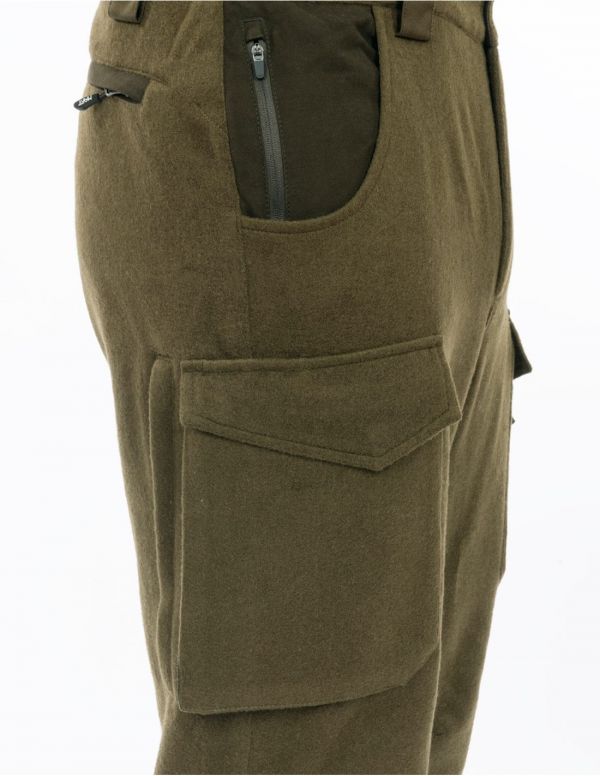 Vīriešu vilnas bikses HART NATURE-T - Dark Olive
