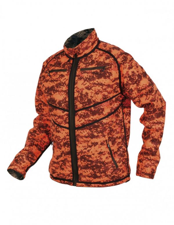 Vīriešu grozāmā jaka HART SIGNUS-S2 Pixel Camo/Pixel Camo Orange
