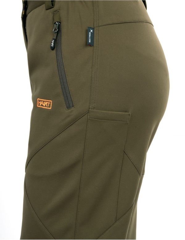 Sieviešu bikses STILK-TXT - Dark Olive