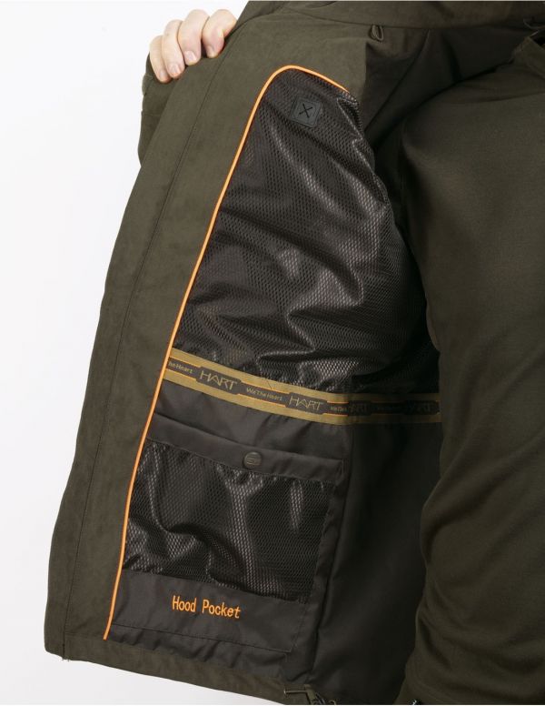 Vīriešu klasiskā jaka HART TAUNUS XHP-J- Dark olive