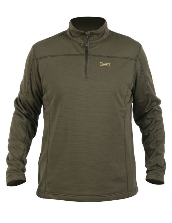 Vīriešu flīsa krekls HART TOPLO-ZN Fleece - Dark Olive