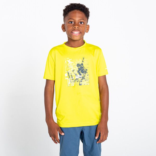 Bērnu T-krekls Dare 2b Rightful Tee - dzeltens