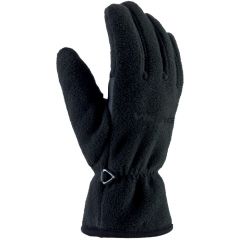 Bērnu daudzfunkcionālie flīsa cimdi Viking Comfort Jr - melni