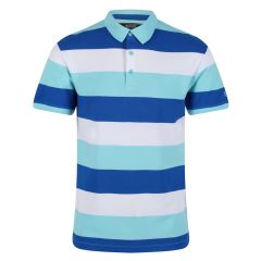 Vīriešu kokvilnas polo krekls Regatta Maxen - Antigua Stripe