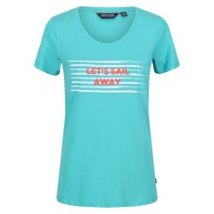 Sieviešu T-krekls Regatta FilandraVI - Turquoise