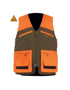 Vīriešu medību veste HART RUSTICA-V - Dark Olive / Blaze