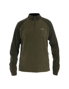 Vīriešu flīsa džemperis HART SARREN - Dark Olive / Brown