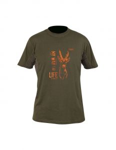 Vīriešu T-krekls HART BRANDED Roe Deer - zaļš