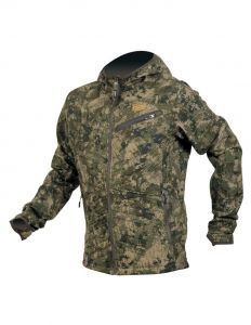 Kamuflāžas džemperis/jaka HART IBICE HOODIE Hybrid — Pixel Forest