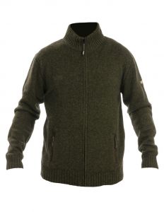 Vilnas kardigans HART Nevis FZ - Dark Olive