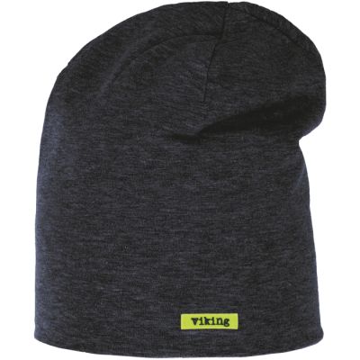 Bērnu kokvilnas cepure VIKING Hex - pelēka