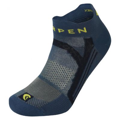 Vīriešu skriešanas zeķes Lorpen X3RPFE Running Precision Fit Eco - zilas