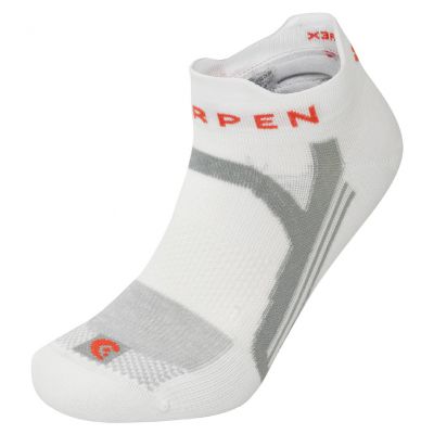Vīriešu skriešanas zeķes Lorpen X3RPFE Running Precision Fit Eco - baltas
