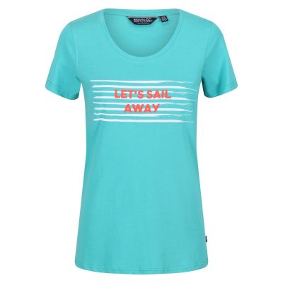 Sieviešu T-krekls Regatta FilandraVI - Turquoise