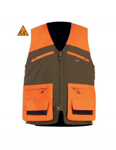 Vīriešu medību veste HART RUSTICA-V - Dark Olive / Blaze