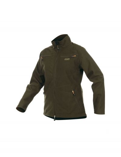 Sieviešu divpusēja softshell jaka HART TULSA-S - Dark Olive / HV Camo