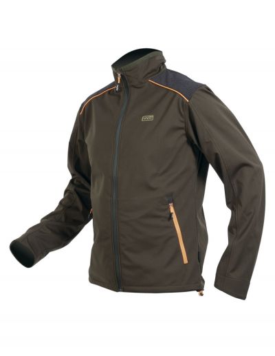 Vīriešu soft shell jaka HART GOROSTA STRONG - Dark olive