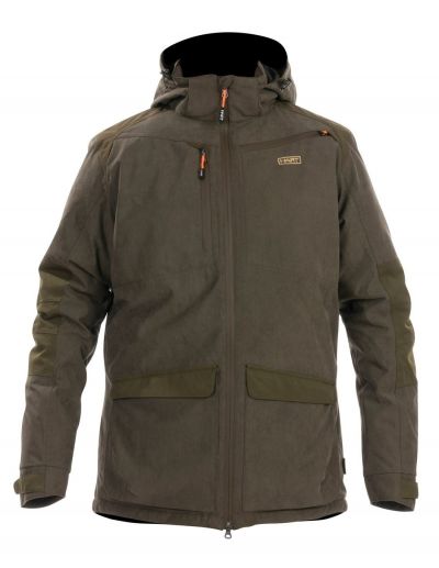 Siltināta klasiska jaka HART TAUNUS WR J - Dark Olive